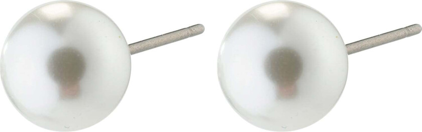 Jorie Pearl Earrings Silverplated -Øreringer