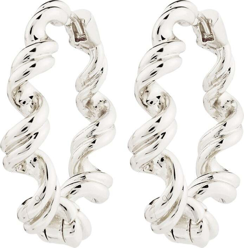 Larisa Earrings Silverplated -Øreringer