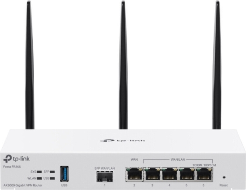 Tp-Link Festa Fr365 V1.2 Trådløs Router Desktop Væg-Monterbar