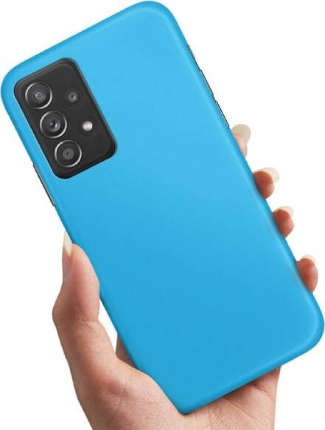 Samsung Galaxy A52/A52s 5G - Deksel/Mobildeksel Lyseblå Multicolor