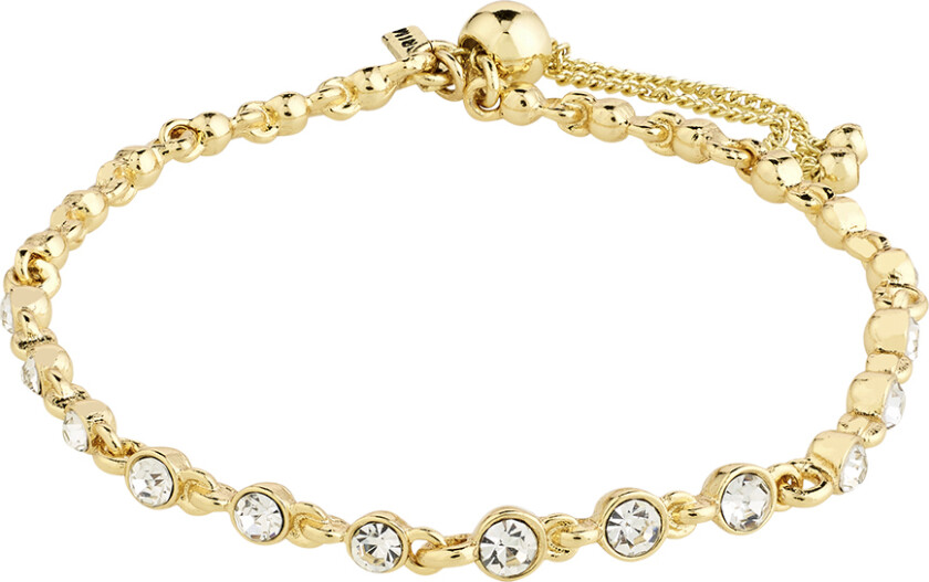 Imogene Bracelet Goldplated - Kjedearmbånd Med Anheng