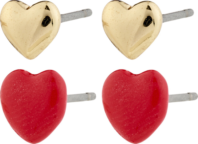 Maeve Earrings 2in-1 set, Gold-plated -Øreringer