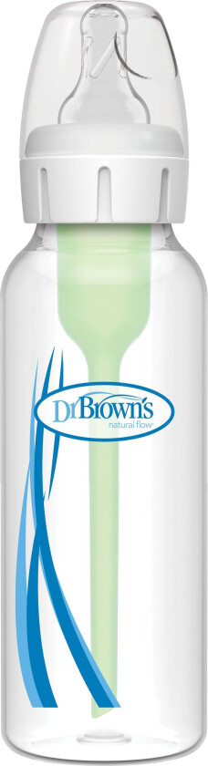 Dr Brown's Option+ Smal Hals Tåteflaske 250 ml - Tåteflasker & Tilbehør
