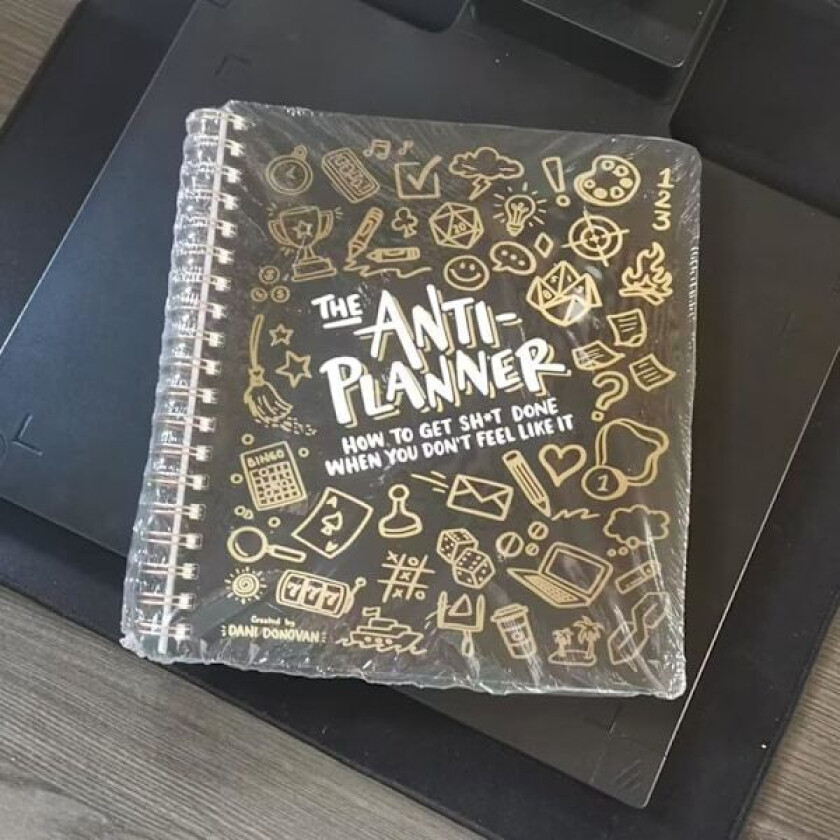 Anti Planner Tag Book Daglig Planlegger Organizer Notatbok Slå Prokrastinering Planlegger Notatbok Student Kontorrekvisita Av