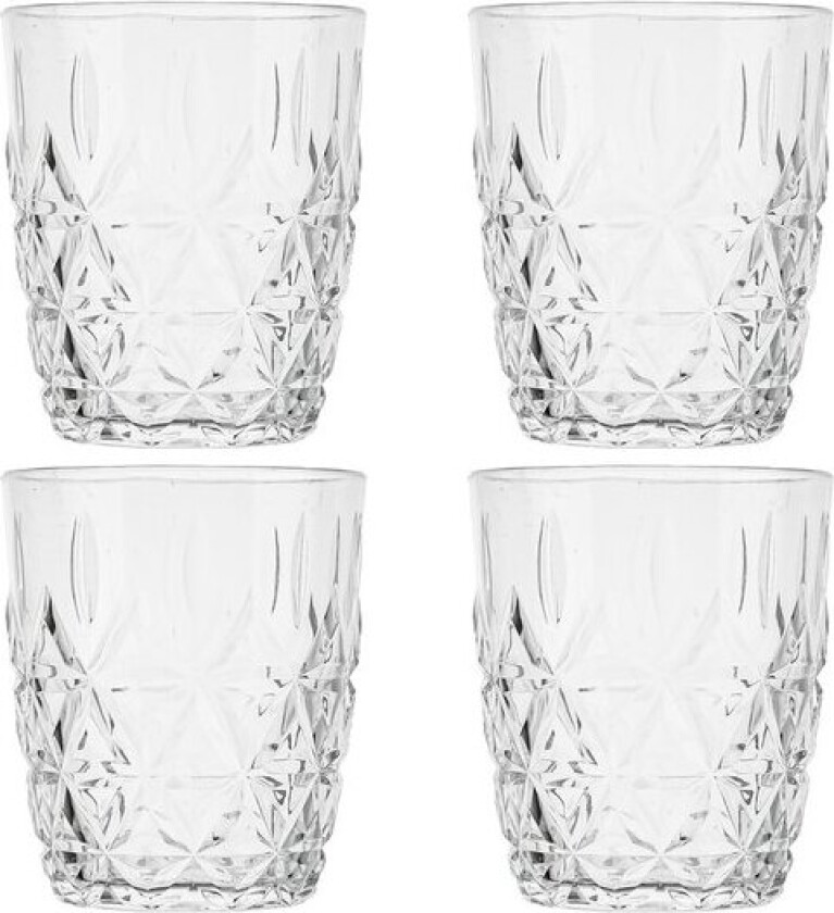 June picknick vannglass 28 cl 4 stk klar