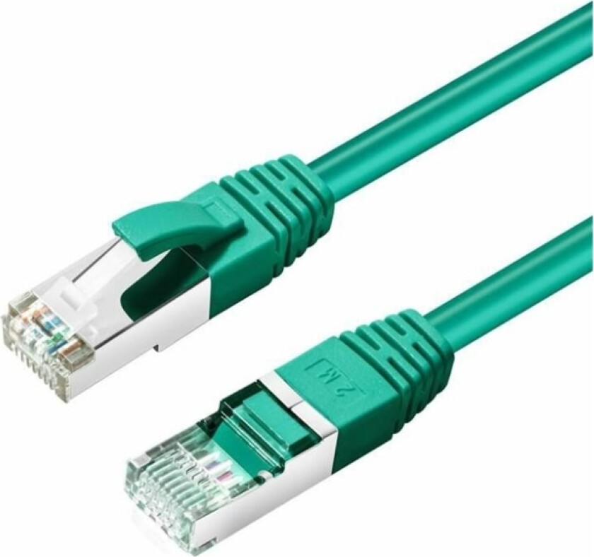 Microconnect - Nettverkskabel - Rj-45 (Hann) Til Rj-45 (Hann) - 1 M - Skjermet, Beskyttet Tvunnet Parkabel (Sttp) - Cat 6 - Halogenfri, Flertrådet