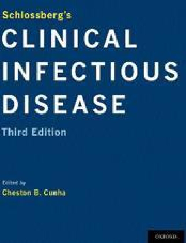 Schlossberg's Clinical Infectious Disease