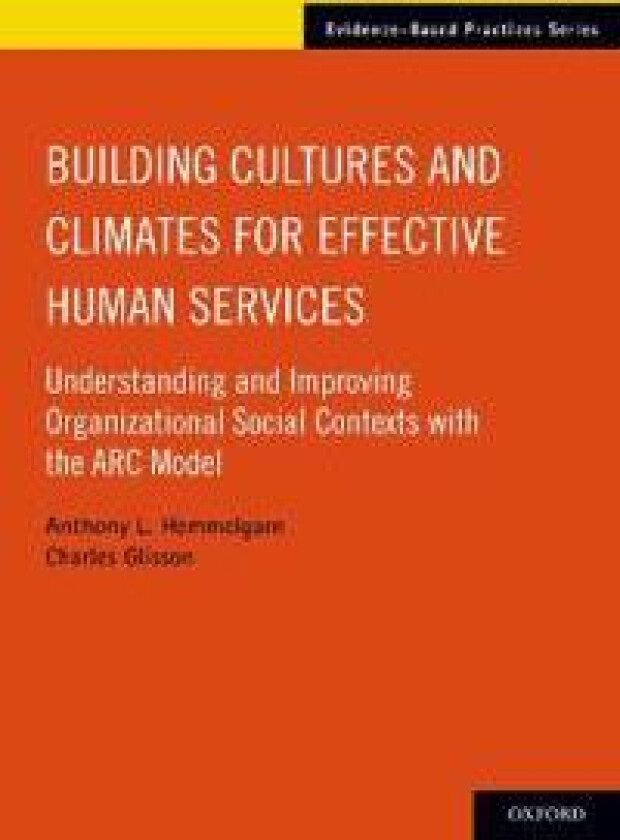 Building Cultures and Climates for Effective Human Services