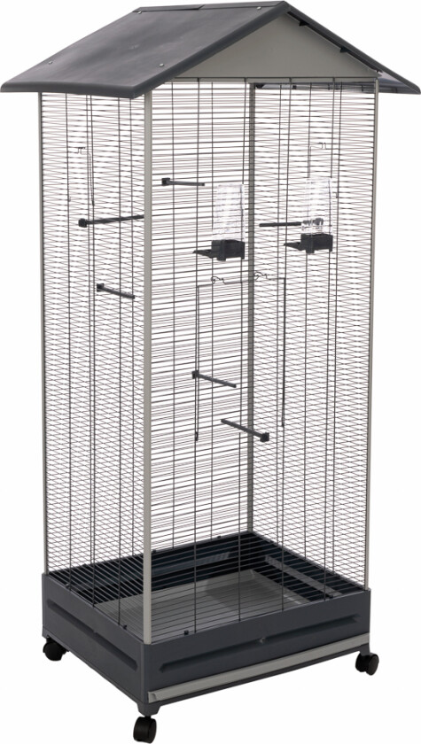 fuglevoliere - L 79 x B 69,5 x H 167 cm