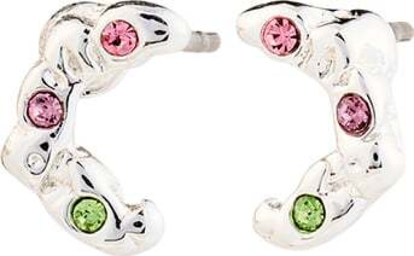 Kora Earrings Silverplated -Øreringer