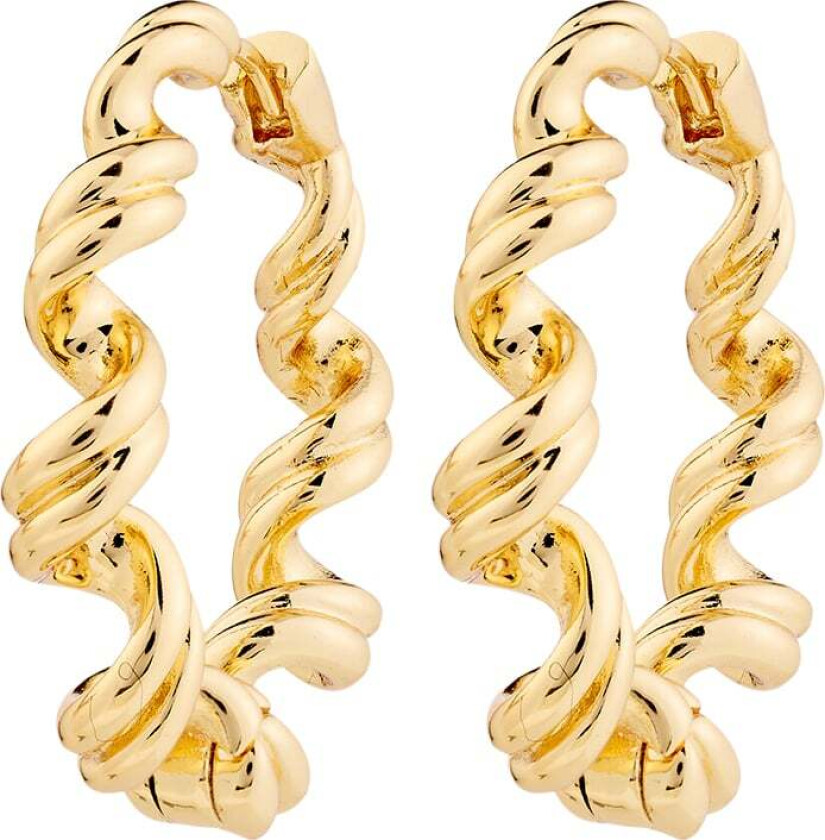Larisa Earrings Goldplated -Øreringer