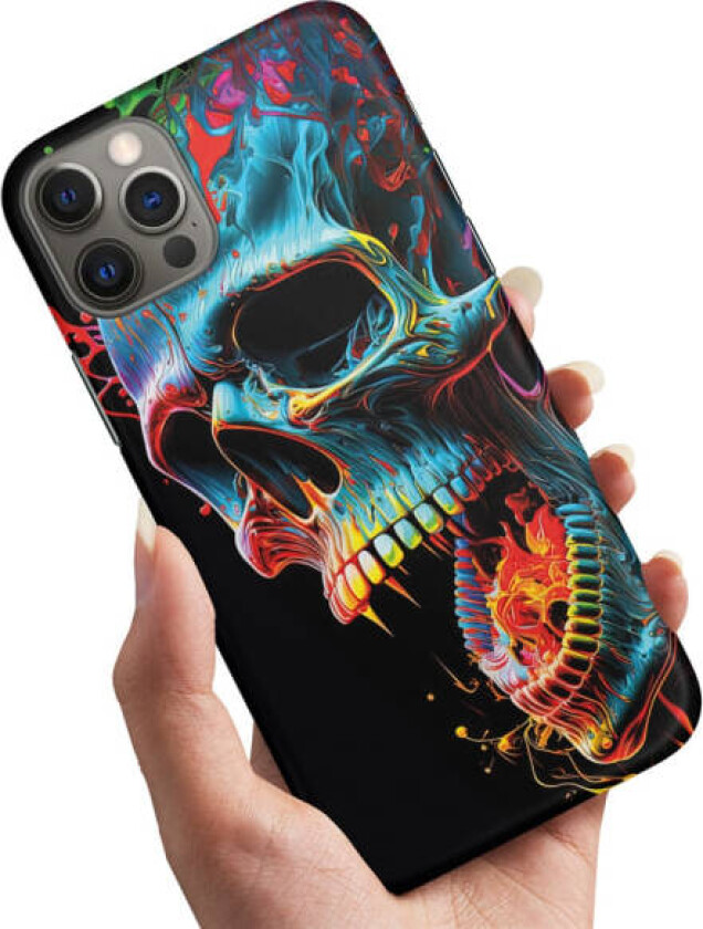 iPhone 15 Pro Max - Deksel/Mobildeksel Skull