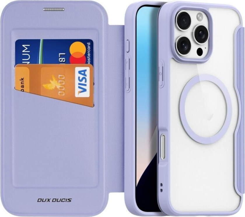 Skin X Pro Flip Deksel Iphone 16 Pro Magsafe Lilla