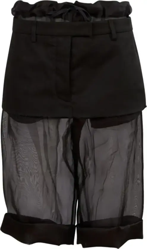 Dame, Shorts, Svart, S