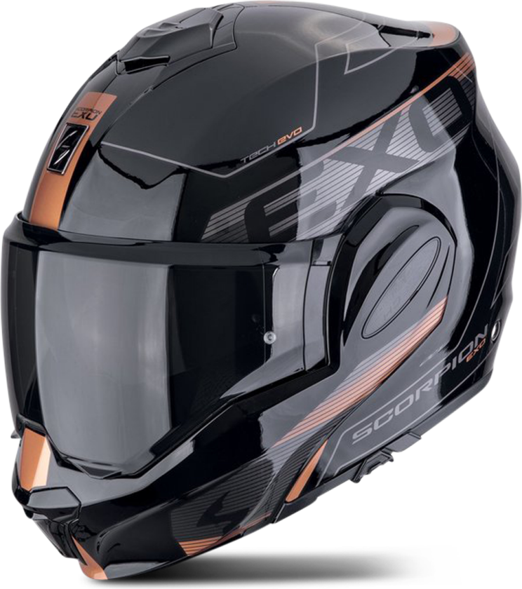 Åpningshjelm EXO-Tech EVO Traveller Svart