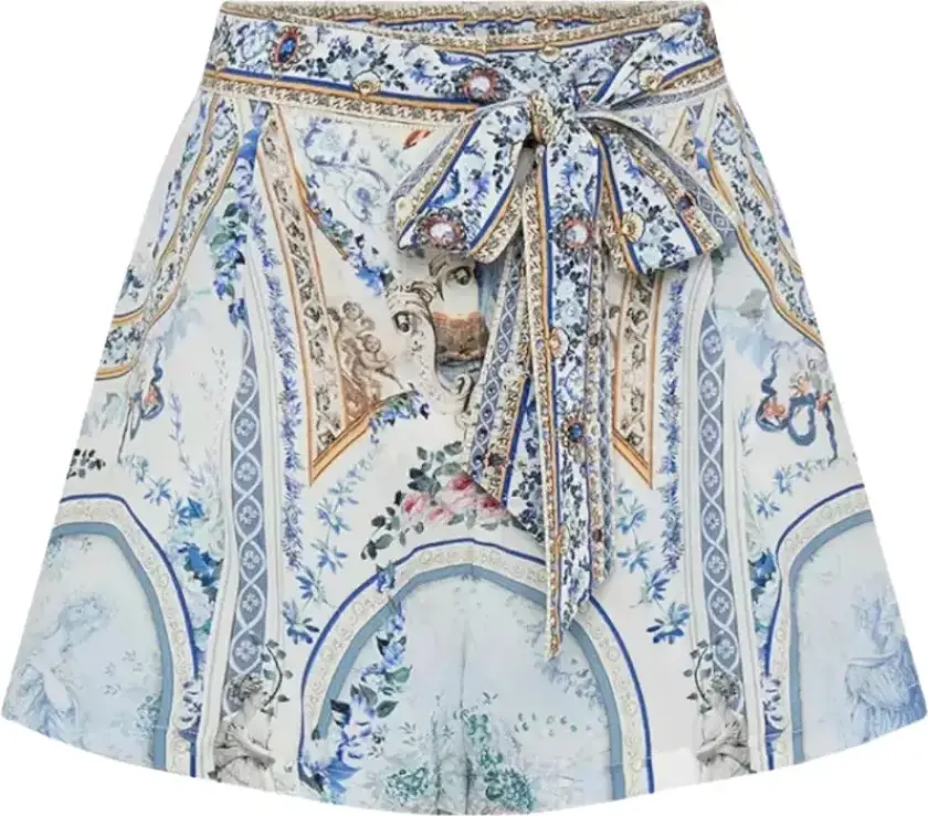 Dame, Shorts, Flerfarget, S