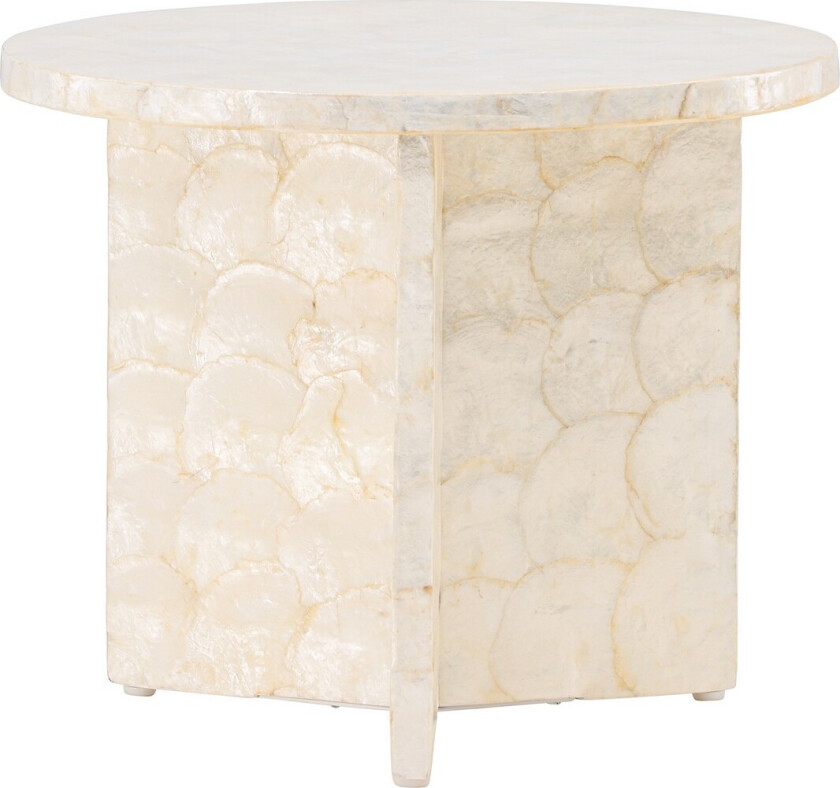 Smögen Sofabord 40 cm Rund - Lys grå