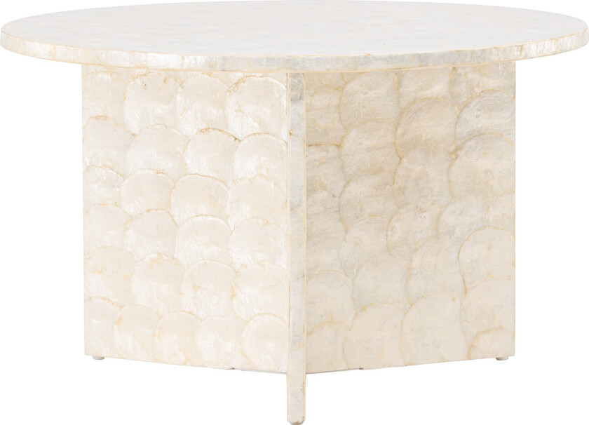 Smögen Sofabord 70 cm Rund - Lys grå