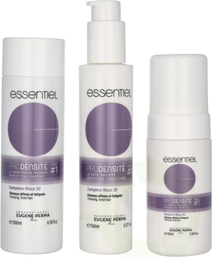 Essentiel Pro Densite #1 Set 450 ml Shampoo 200ml/Firming Treatment 150ml/Firming Mousse 100ml