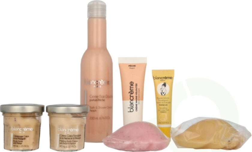 Cristal Mango Peach Set 460 ml 10ml/30ml/70gr/70gr/200ml/40ml/40ml