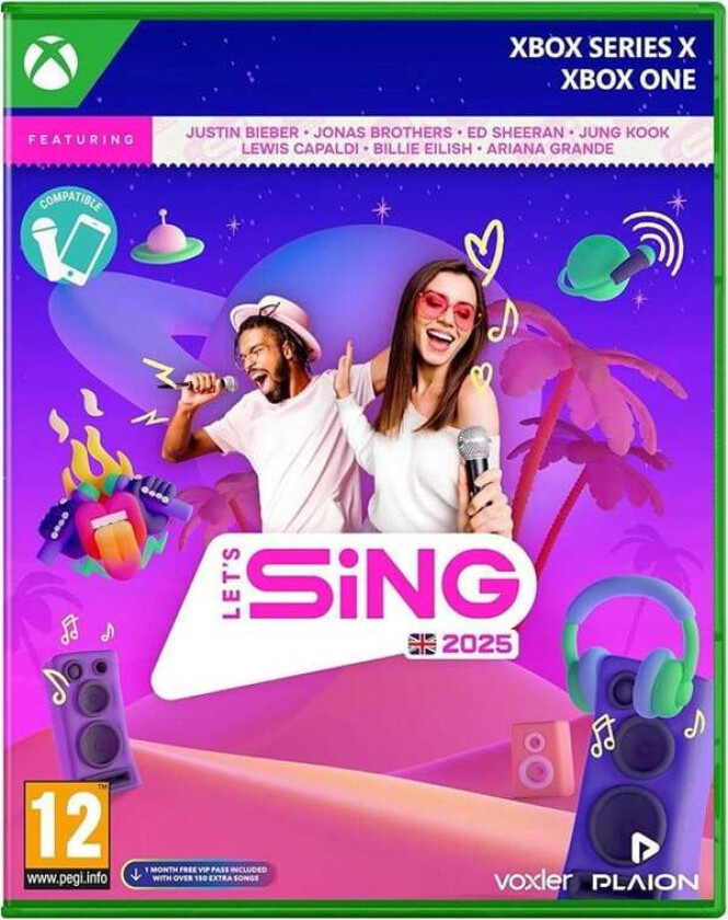 Let's Sing 2025 - Microsoft Xbox Series X - Musikk