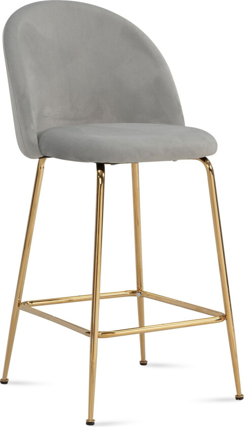 Babbi Barstol 102 cm - Lys grå