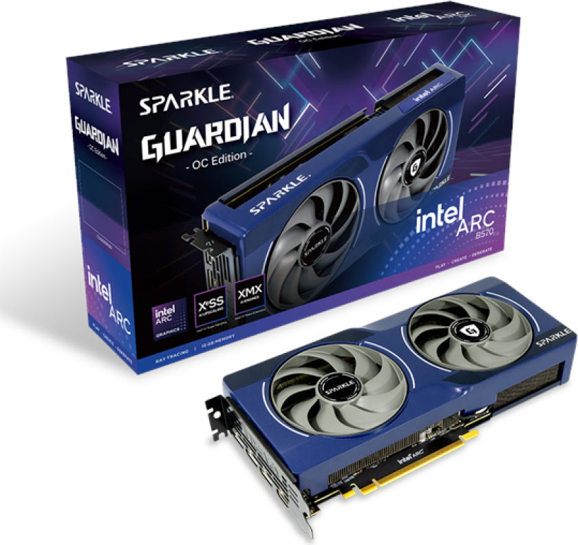 Arc B570 Guardian OC - 10GB GDDR6 RAM - Grafikkort