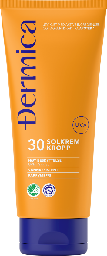 solkrem til kroppen SPF30 200 ml