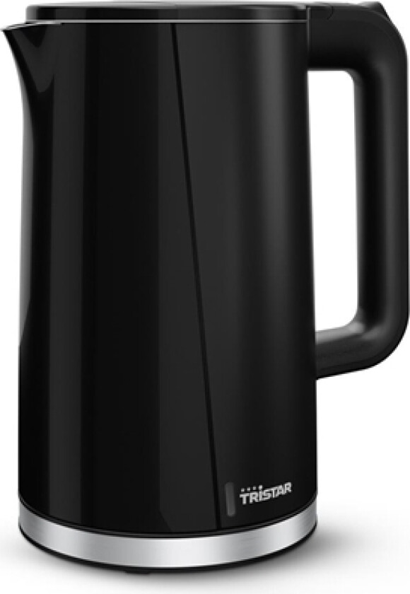 Double Walled Kettle | Wk-3407 | Electric | 2200 W | 1.7 L | Plastic | 360° Rotational Base | Black