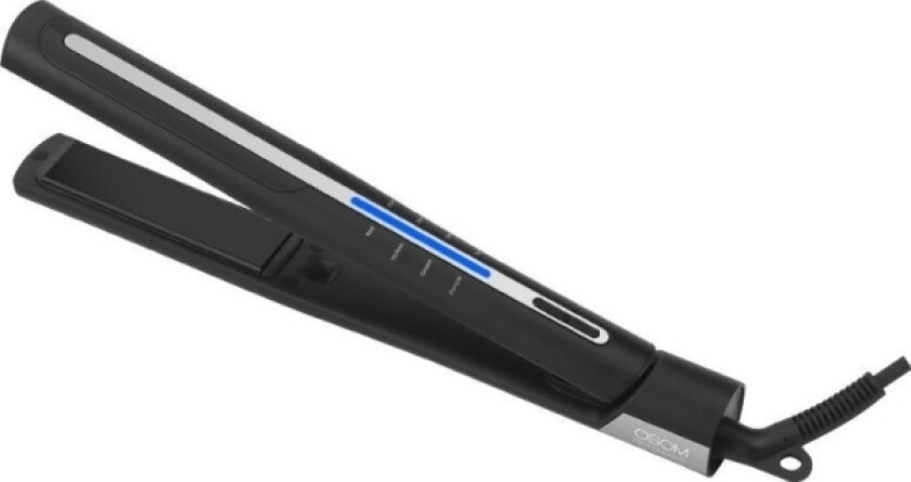 Prostownica Osom Professional Hair Rettetang Ioniq Osomp169st, Med Negativ Ion-Funksjon, Svart Farge