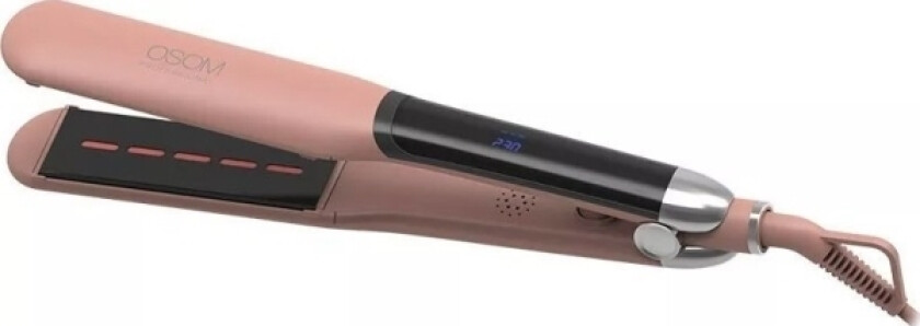 Osom Profesjonell Rettetang Med Infrarøde Stråler, Opptil 230 C, 48 W, Brede Plater