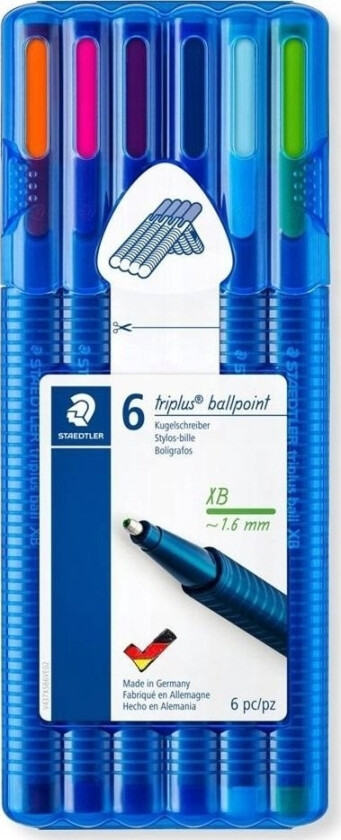 Triplus Ball Xb Kulepenn 6 Farger