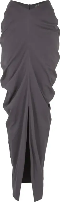 Dame, Skjørt, Grå, XL