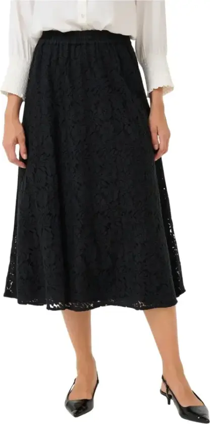 Dame, Skjørt, Svart, L