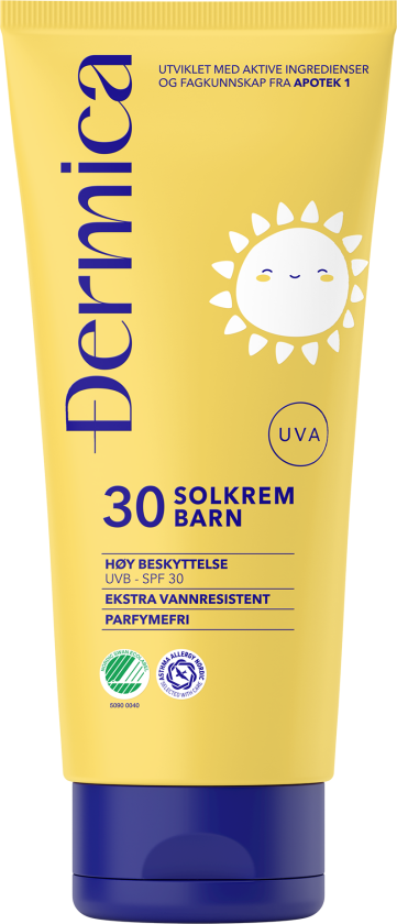 solkrem til barn SPF30 200 ml