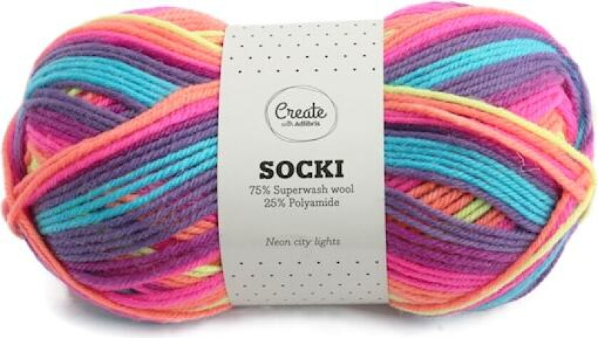 Bilde av Socki Garn Ullmiks 100 g Adlibris