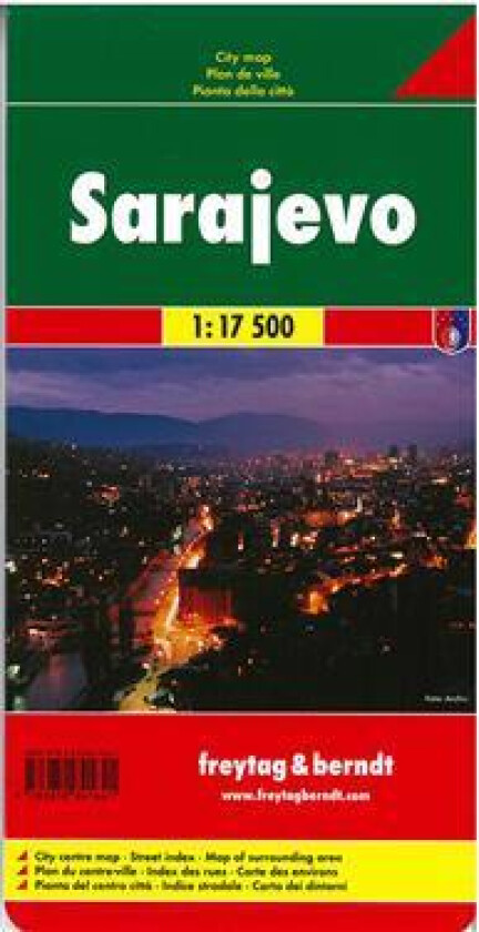 Sarajevo Map 1:17.500