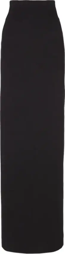 Dame, Skjørt, Svart, XL