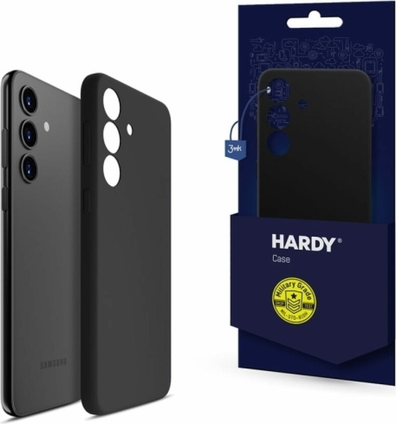 3Mk 3Mk Beskyttelsesdeksel Hardy Silicone Magcase For Samsung Galaxy S24 (Sm-S921) Svart