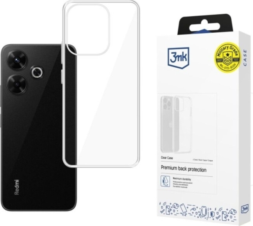 3Mk Clear Case For Redmi 13 4G/5G (5903108615471)