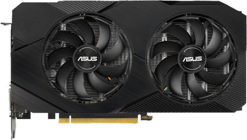 Asus Dual-Rtx2060-6G-Evo - Grafikkort - Gf Rtx 2060 - 6 Gb Gddr6 - Pcie 3.0 - Dvi, 2 X Hdmi, Displayport