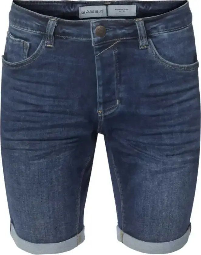 Herre, Shorts, Blå, W30