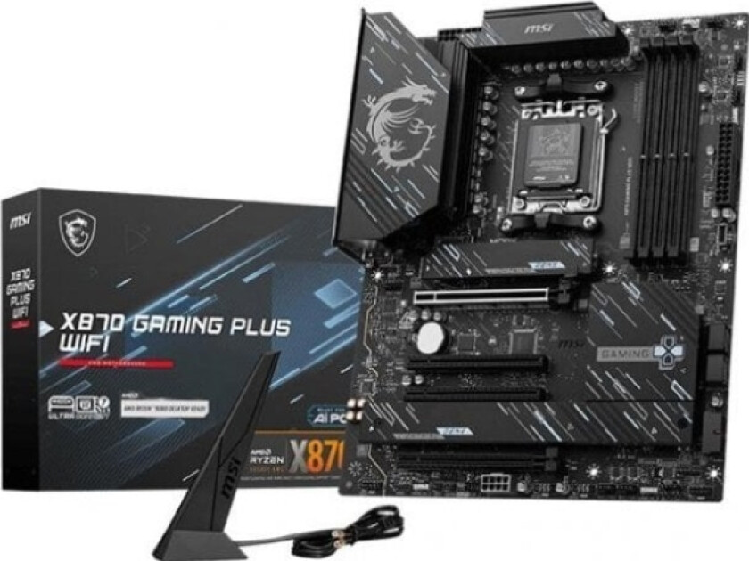 Msi - Hovedkort - Atx - Innbygd Grafikk (Cpu Kreves) - Hd-Lyd (8-Kanalers)