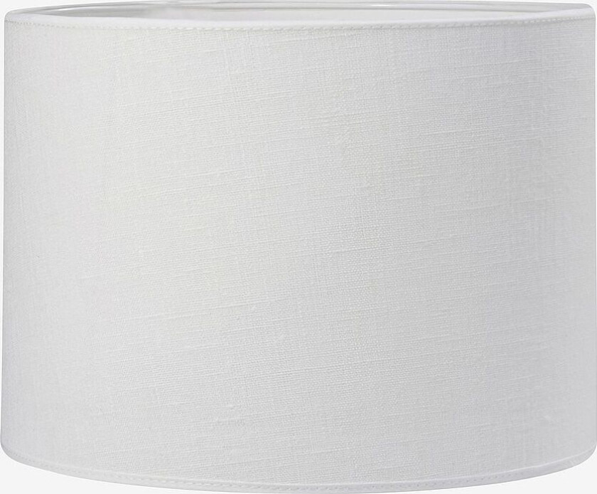 Lampeskjerm Sara Classic Franza 25 cm, Hvit