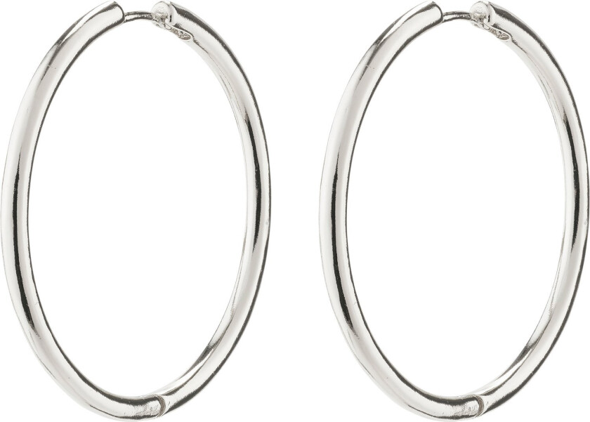 Eanna Maxi Hoops Silverplated - Kreoler