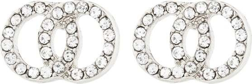 Jolina Earrings Silverplated/multi Colour -Øredobber