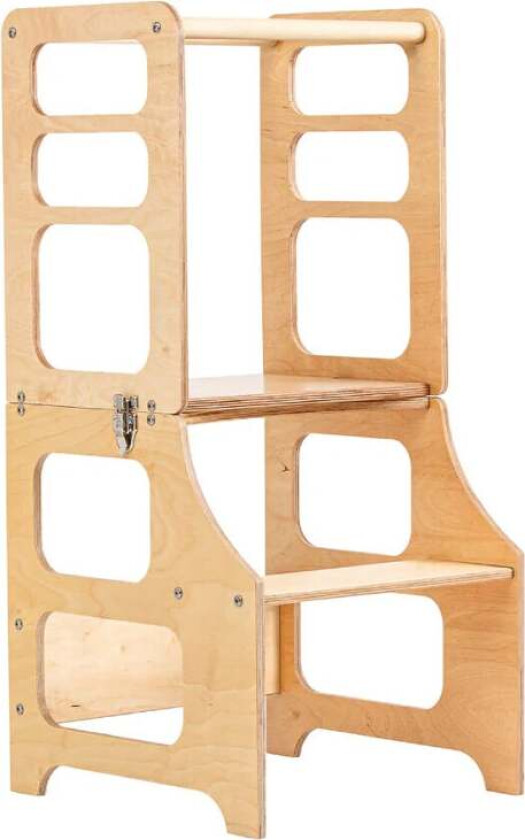 Sammenleggbar Læringstårn, Nature - Motoriske møbler - Bjørk,Plywood