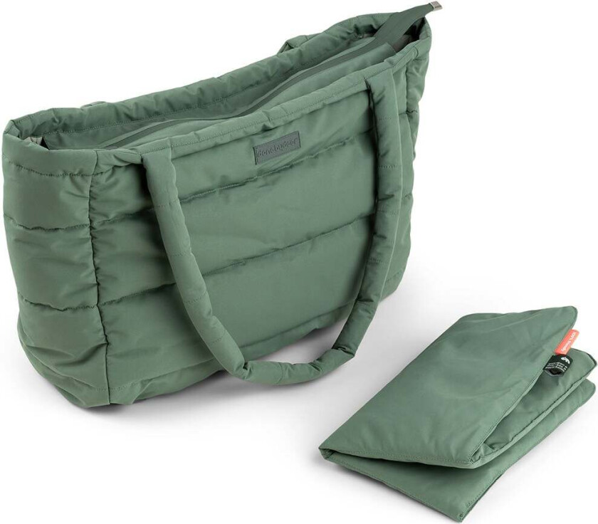 Bilde av Quiltet Tote Stelleveske, Grønn - Stellevesker - Polyester