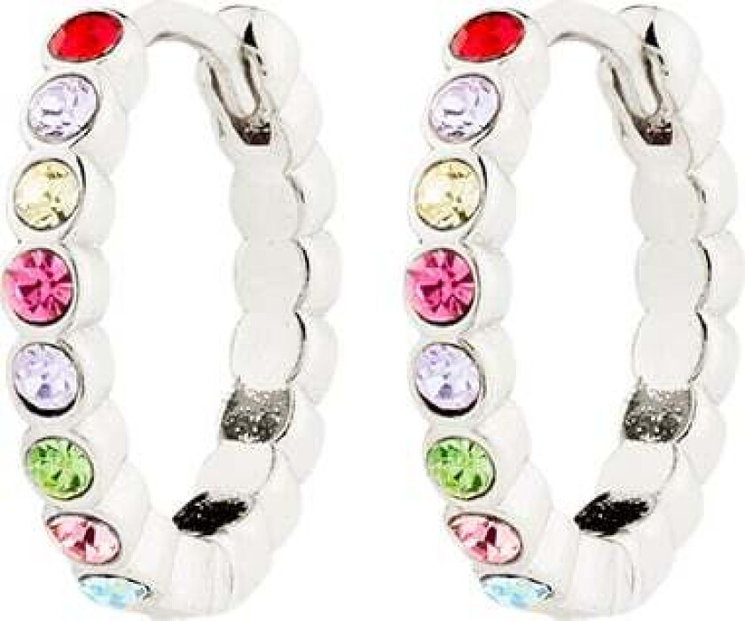 Kleopratra HoopØreringe Sølvbelagt - Kreoler