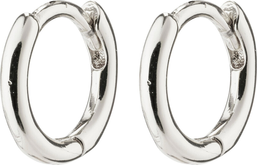 Eanna Huggie Hoops Silverplated - Kreoler